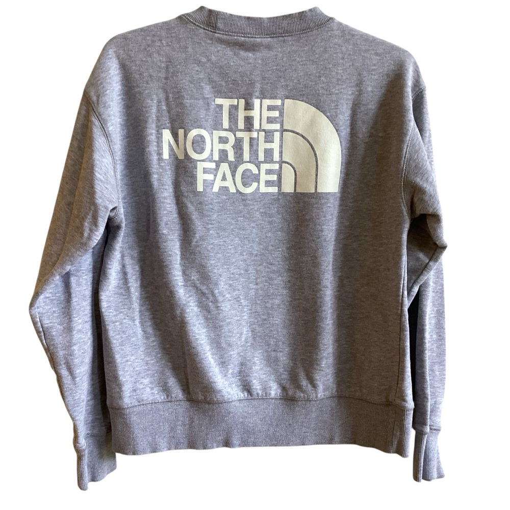 The North Face Gray Logo Sweatshirt Misses size S